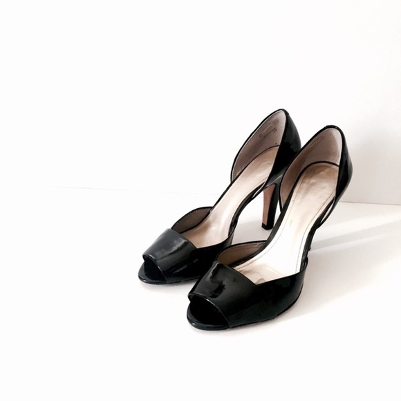 Patent Leather Peep toe Heels - Picture 7 of 8